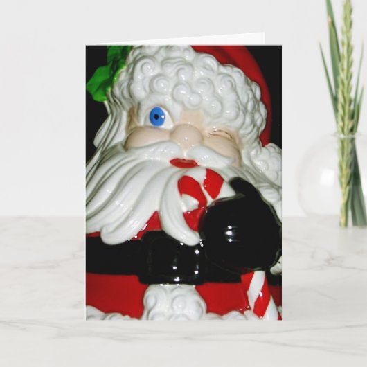 Weihnachtskarte der Keramik Feiertagskarte (Vorderseite)