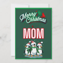 Weihnachtskarte der Mama