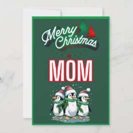 Weihnachtskarte der Mama Feiertagskarte