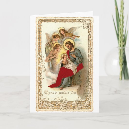 Weihnachtskarte der Religionen Feiertagskarte (Vorderseite)