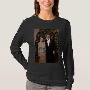 Weihnachtskarte des amerikanischen Präsidenten Geo T-Shirt