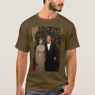 Weihnachtskarte des amerikanischen Präsidenten Geo T-Shirt