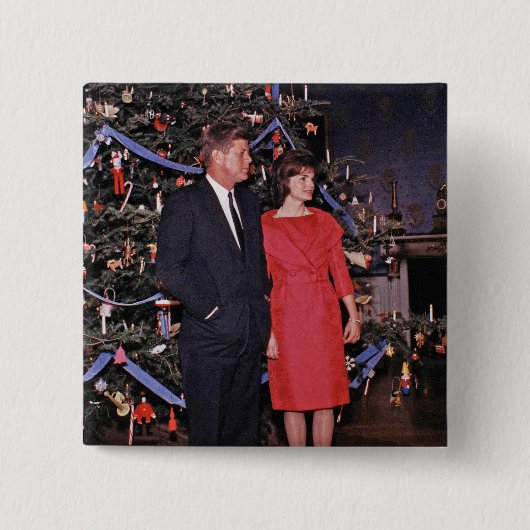 Weihnachtskarte des amerikanischen Präsidenten Joh Button (Vorderseite)