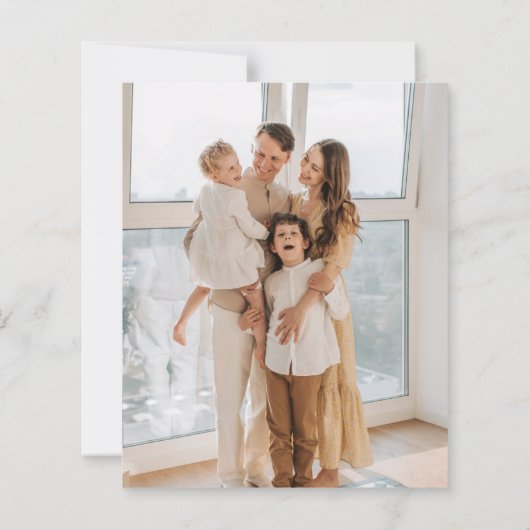 Weihnachtskarte des Festivals Village Illustration (Rückseite)