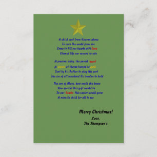 Weihnachtskarte des Himmels Einladung