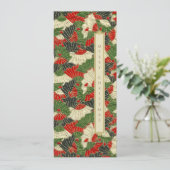 Weihnachtskarte des japanischen Origami Karte (Stehend Vorderseite)