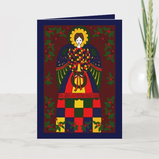 Weihnachtskarte des Landes Feiertagskarte (Vorderseite)