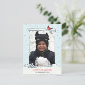 Weihnachtskarte des Roten Kardinals, Kardinal Feiertagskarte (Stehend Vorderseite)