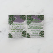 Weihnachtskarte des Vaters Einladung (Innenseite)