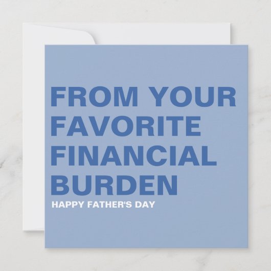 Weihnachtskarte des Vaters Feiertagskarte (Vorderseite)