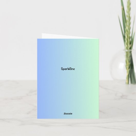 Weihnachtskarte des Vaters Feiertagskarte (Rückseite)