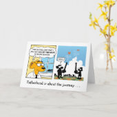 Weihnachtskarte des Vaters Karte (Gelbe Blume)