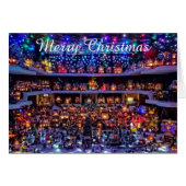 Weihnachtskarte - Dorfszene (Vorderseite (Horizontal))