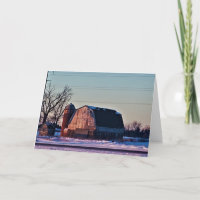 Weihnachtskarte "Driving at Dusk"