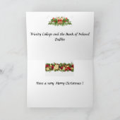 Weihnachtskarte - Dublin, Irland Feiertagskarte (Innenseite)