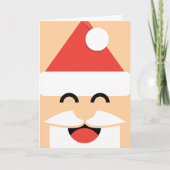 Weihnachtskarte eingeklappt Weihnachtskarte Karte (Vorderseite)
