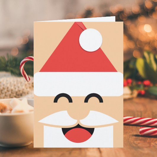 Weihnachtskarte eingeklappt Weihnachtskarte Karte