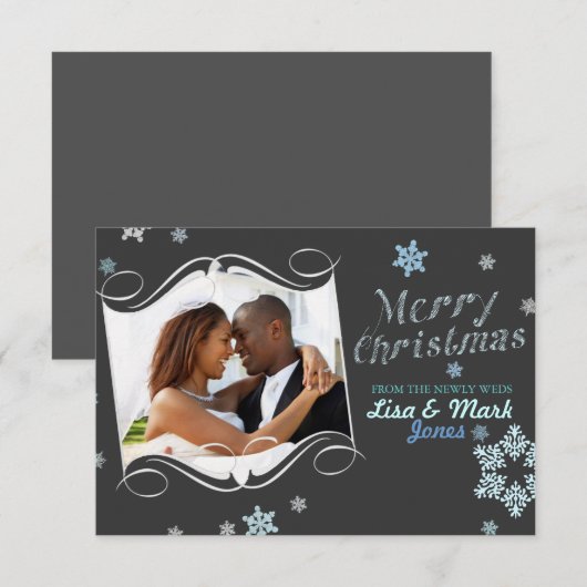 Weihnachtskarte Einladung (Vorne/Hinten)