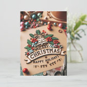 Weihnachtskarte Einladung (Stehend Vorderseite)