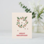 Weihnachtskarte Einladung (Stehend Vorderseite)