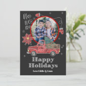 Weihnachtskarte Einladung (Stehend Vorderseite)