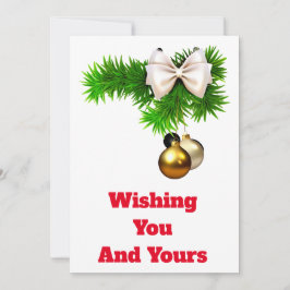 Weihnachtskarte Einladung