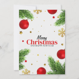 Weihnachtskarte Einladung