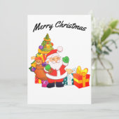 Weihnachtskarte Einladung (Stehend Vorderseite)