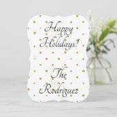 Weihnachtskarte Einladung (Stehend Vorderseite)