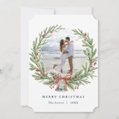 Weihnachtskarte Einladung (Vorderseite)