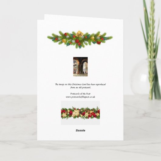 Weihnachtskarte - Ely Cathedral Karte (Rückseite)