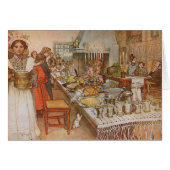 Weihnachtskarte Eve Carl Larsson 1904 (Vorderseite (Horizontal))