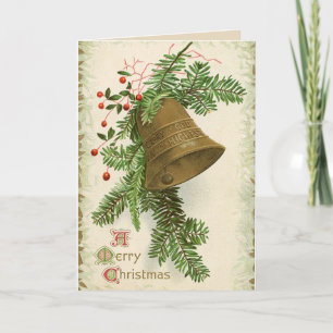 Weihnachtskarte (Evergreen) Feiertagskarte