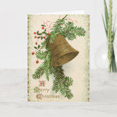 Weihnachtskarte (Evergreen) Feiertagskarte (Vorderseite)