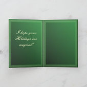 Weihnachtskarte Fee Feiertagskarte (Innenseite)