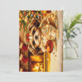 Weihnachtskarte Feiertagskarte (Stehend Vorderseite)