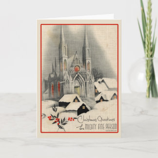 Weihnachtskarte Feiertagskarte