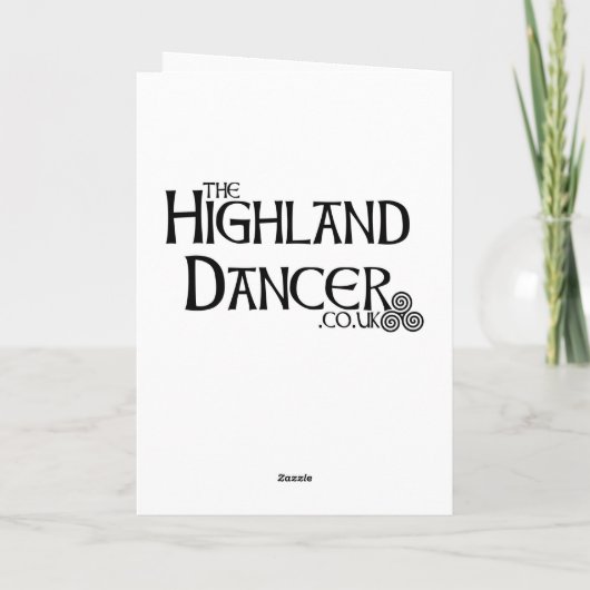 Weihnachtskarte Feiertagskarte (Rückseite)