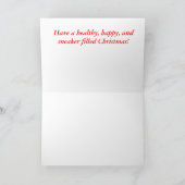 Weihnachtskarte Feiertagskarte (Innenseite)