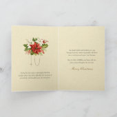 Weihnachtskarte Feiertagskarte (Innenseite)