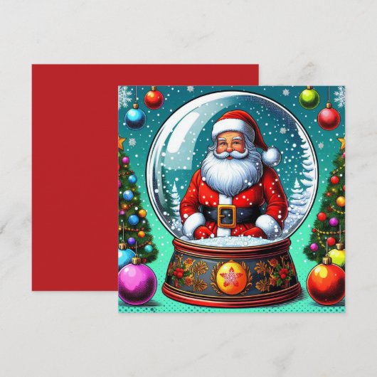 Weihnachtskarte! Feiertagskarte (Vorne/Hinten)