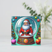 Weihnachtskarte! Feiertagskarte (Stehend Vorderseite)