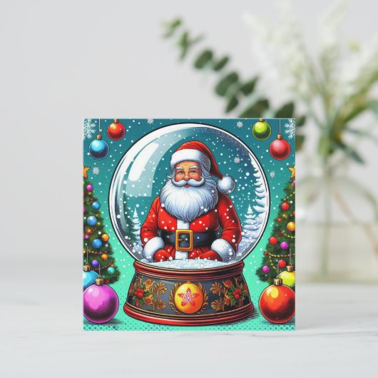 Weihnachtskarte! Feiertagskarte (Stehend Vorderseite)