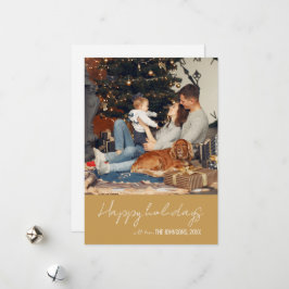 Weihnachtskarte Feiertagskarte