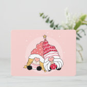 Weihnachtskarte Feiertagskarte (Stehend Vorderseite)