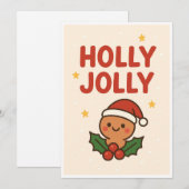 Weihnachtskarte Feiertagskarte (Vorne/Hinten)