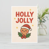 Weihnachtskarte Feiertagskarte (Stehend Vorderseite)