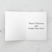 Weihnachtskarte Feiertagskarte (Innenseite)