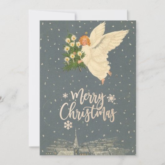 Weihnachtskarte Feiertagskarte (Vorderseite)