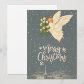 Weihnachtskarte Feiertagskarte (Vorne/Hinten)